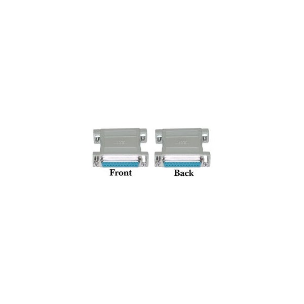 Cable Wholesale Null Modem Adapter, DB25 Female to DB25, Female 30D3-38400 - main