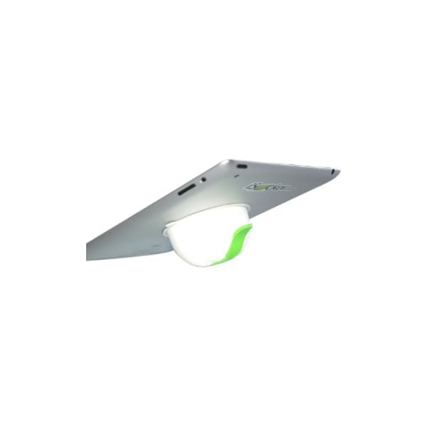 Palladium Safety Solutions Dba Isucker iSucker Tablet PC Holder - White, Green IS-9001-WT-GN - main