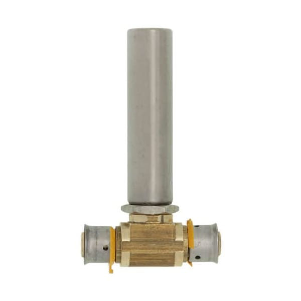 Viega PureFlow Press tee arrestor P1 0.5 P2 0.5 brass 97114 - main