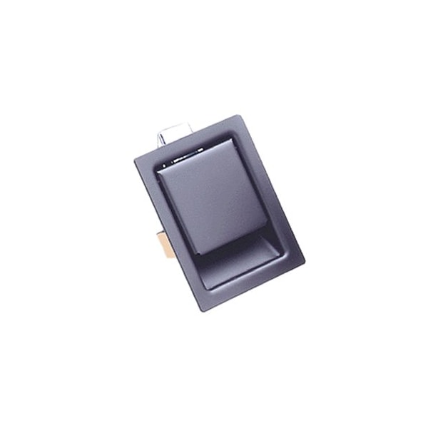 Southco Push To Close Latch, Large Size, Non-Locking, 11.9mm .47 in Grip, Steel, Powder Coated, Black 64-10-301-90 - main