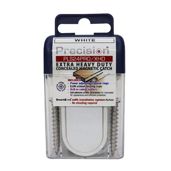 Precision Lock Door Catches White PLS24PROXHD-WHT - main
