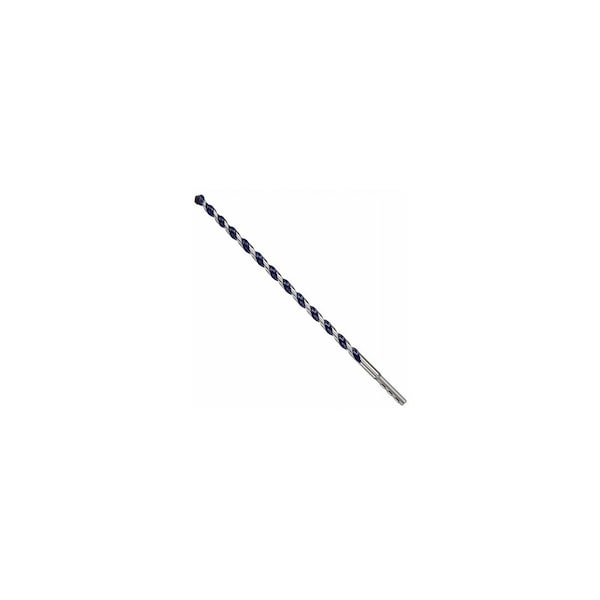 Bluegranite Bosch Turbo Hammer Bit Drill Bit, Milled Flute, 10 in L Flute, 5/16 in Dia Shank Painted HCBG14T - main