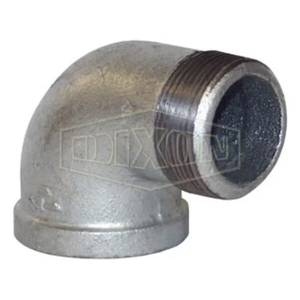 Dixon Street Elbow, 1/8 in Nominal, MNPT x FNPT End Style, 150 lb, Iron, Galvanized SE9018G - main