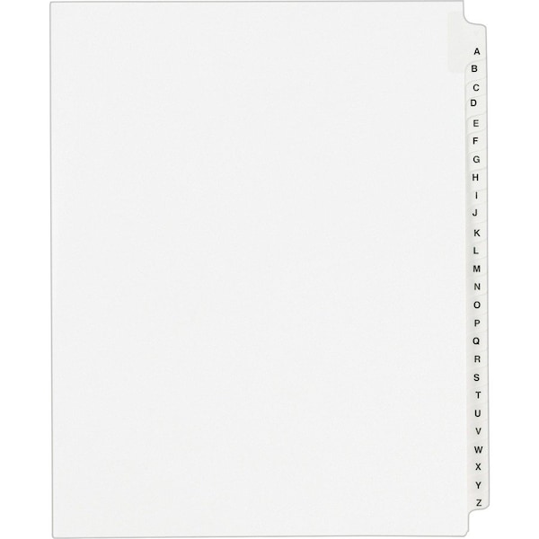 Avery Index, Legal, Sdtab, A-Z 26PK AVE01400 - main