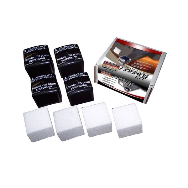 Torklift TRUCK CAMPER PRODUCTS Use To Cover Tie Downs When Not In Use Includes 4 Cap Covers and 4 Foam Expa A7009 - main