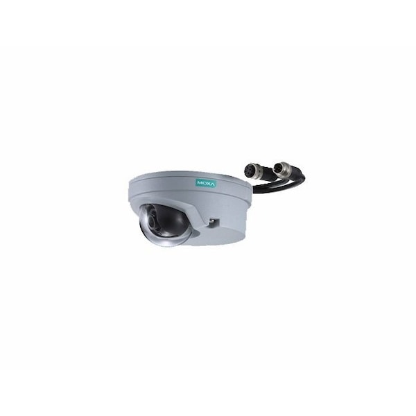 Moxa EN50155, FHD, H.264/MJPEG IP camera, M12 connector, 1 mic b VPort P06-2M28M-T - main