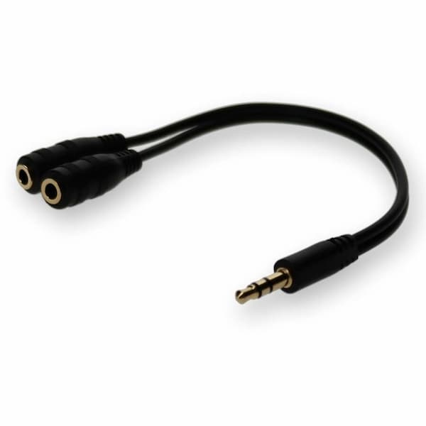 Add-On Addon 5 Pack Of 20.00Cm (8.00In) 3.5Mm Stereo Audio Male To, PK5 HSMFF-5PK - main