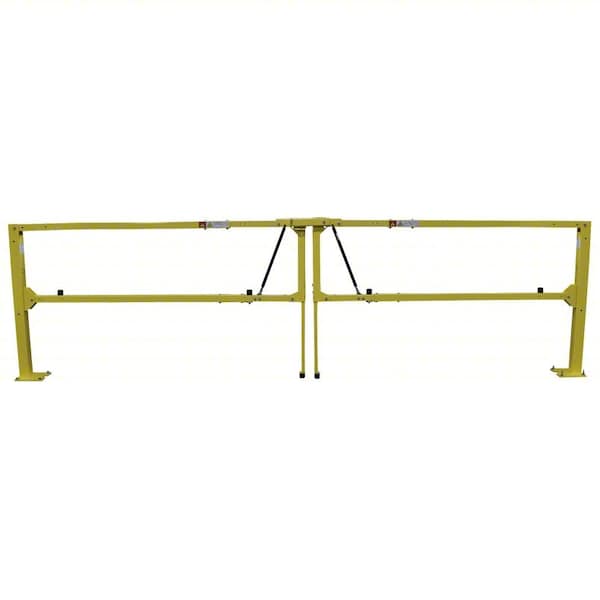 Edgesafe Paired Gate, 180"to228"Adj.Opening, Yellow ESGDBL-192-PCY - main