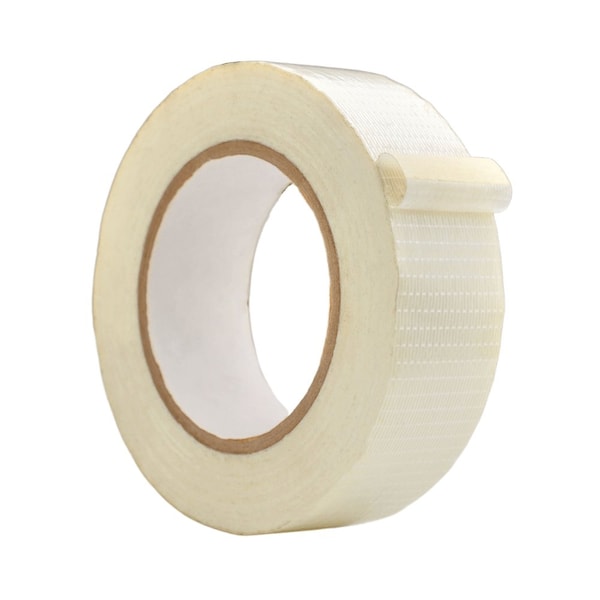 Wod Tape BFST47 BiDirectional Filament Strapping Tape 53.5 in. x 60 yds, 24PK WOD BFST47-01500-24-60-CLE - main