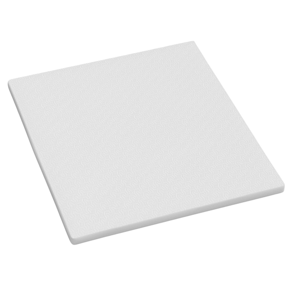 Homeroots 2in White Gel Memory Foam Full Double Mattress Topper 711942 - main