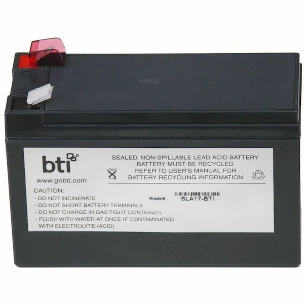 Battery Technology 12V 9Ah Battery w/ F2 Terminals SP12-9-T2-BTI - main