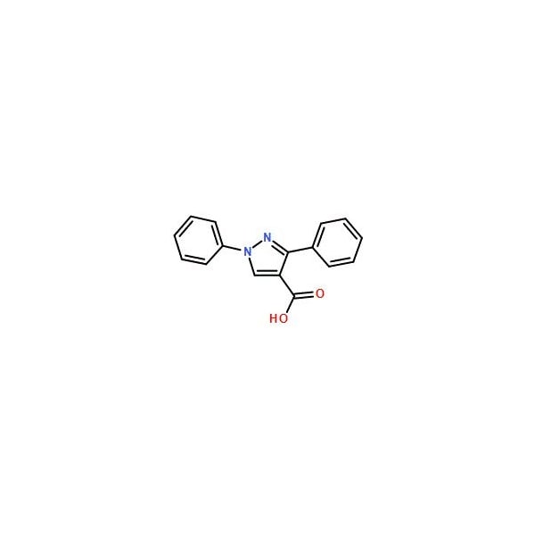 Ak Scientific 1, 3-Diphenyl-1H-pyrazole-4-carboxylic acid (5g), CAS 77169-12-1 9525AE-5g - main