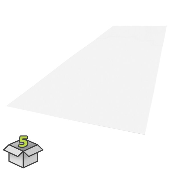 Palclad Panel, Pro Hc .079 in White 48 in X 120 in, 5PK 199487 - main