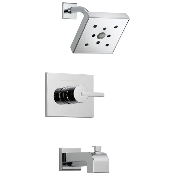 Delta Vero Monitor 14 Series H2Okinetic Tub & Shower Trim In Chrome T14453-H2O - main