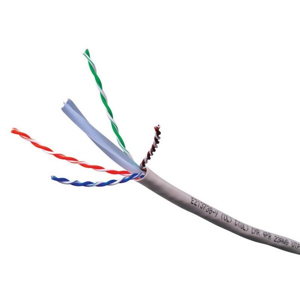 Vanco 1000 ft. L Category 6 Riser and Data Cable Wire CAT6-1MGRSR - main