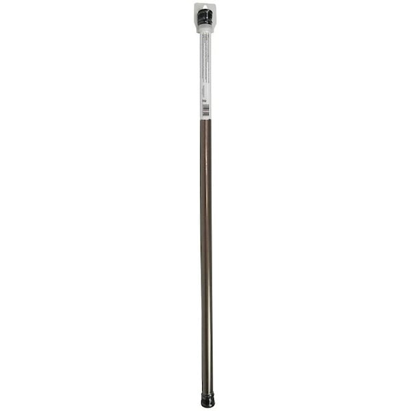 Prosource Shower Curtain Rod, 7-1/2 lb, 36 to 63 in L Adjustable, 1 in Dia Rod, Steel, Venetian Bronze SD-SR36-VB - main