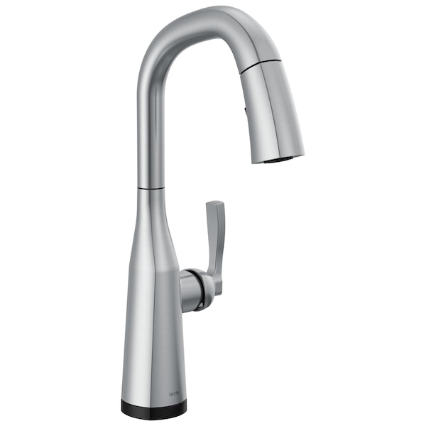 Delta Stryke: Single Handle Pull Down Bar/Prep Faucet With Touch 2O Technology 9976T-AR-PR-DST - main