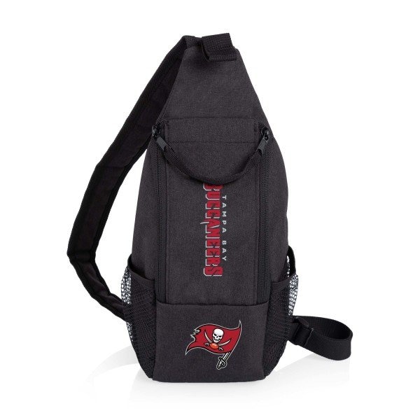 Picnic Time Family Of Brands Tampa Bay Buccaneers - Strider Cooler Sling Bag, (Black) 759-00-179-304-2 - main
