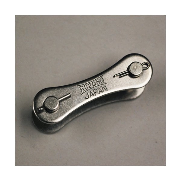 Tsubaki Double Pitch Standard Connecting Link, C2080HAS chain, 2 P, 1.543 in OAW, 0.313 Dia Pin, 600 SS C2080HASCL - main