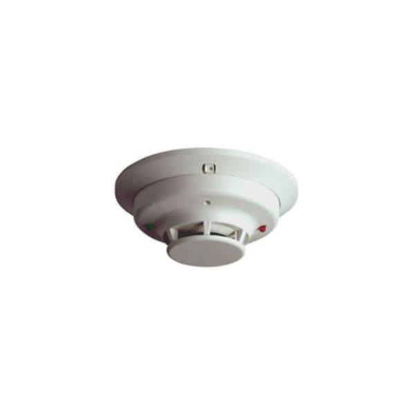System Sensor Smoke Alarm, 12/24V, Hardwired, Photoelectric, 4-Wire, Includes Mounting Base 4W-B - main