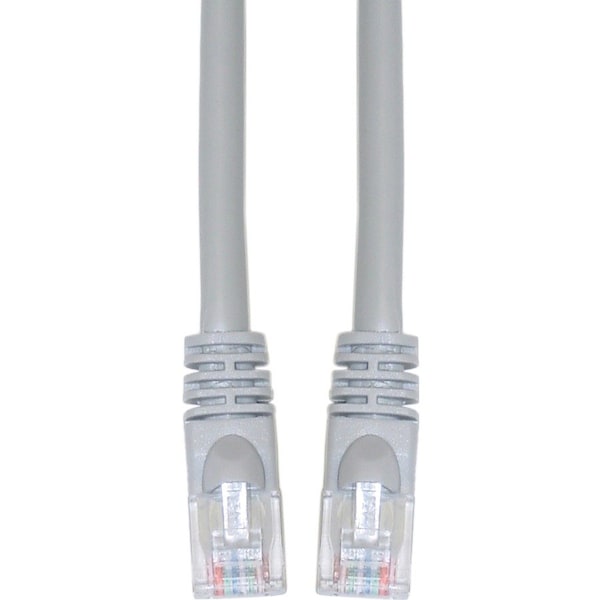 Cable Wholesale Cat5e Gray Copper Ethernet Crossover Cable, Snagless/Molded Boot, 5 foot 10X6-33105 - main