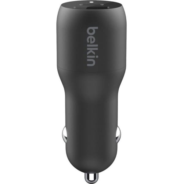 Belkin Boost Up Charge Dual Port Usb A Pd Car Charger 37w With Pps, Black CCB004BTBK - main