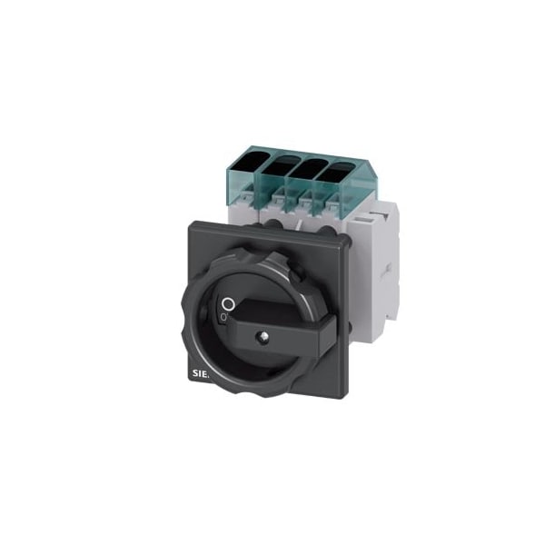 Siemens Load disconnector 3LD3 Iu 25 A Main switch 3-pole + N Rated operating 3LD3154-1TL51 - main