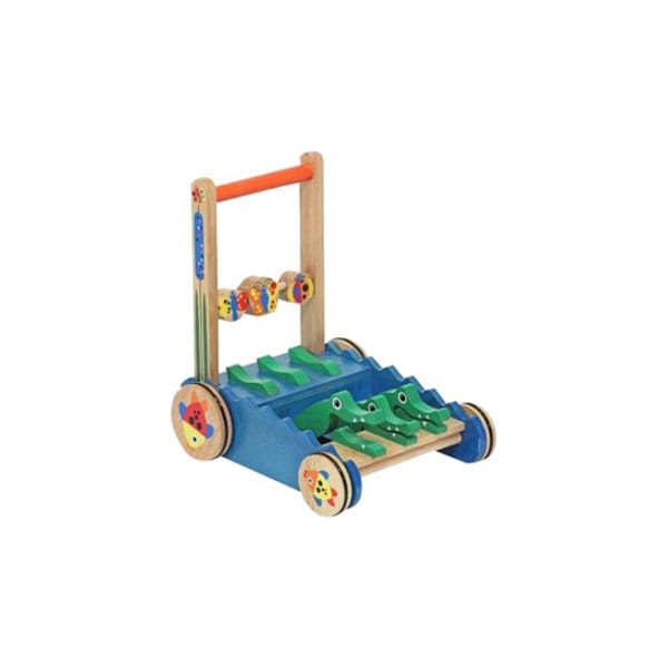Melissa & Doug Chomp and Clack Alligator Push Toy 3011 - main