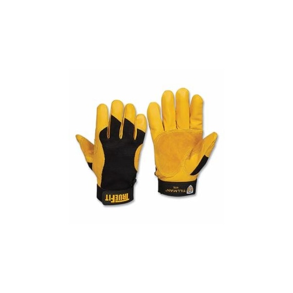 Tillman TrueFit Leather-Palm Gloves, 1475, Top Grain Cowhide/Rough Side Out Cowhide Palm/Spandex BOH, 12PK 724-14752X - main