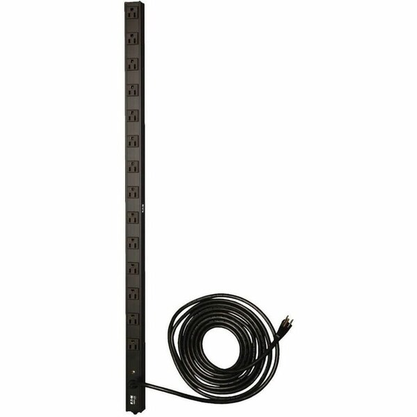 Eaton Tripp Lite Series 1.4kW Single-Phase 120V Basic PDU, 14 NEMA 5-15R Outlets, NEMA 5-15P Input, 15 PDUV15 - main