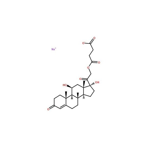 Ak Scientific Hydrocortisone sodium succinate (500mg), CAS 125-04-2 G803-500mg - main