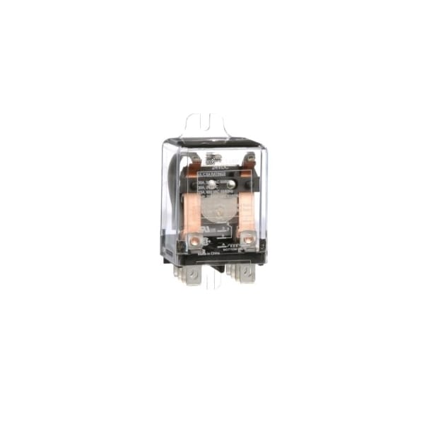 Schneider Electric Power Relay, DPDT, side flange cover, quick connections terminals, 30A, 24V DC, 2NO + 2NC 300XBXC1-24D - main