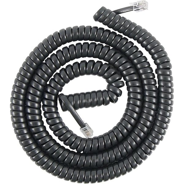 Ge Jasco 12 ft. Black Phone Cord 27639 - main