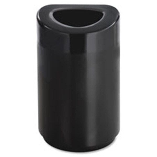 Pinpoint Open Top Receptacle, 30 Gal., 18.5 in. x 29.5 in., Black PI840670 - main
