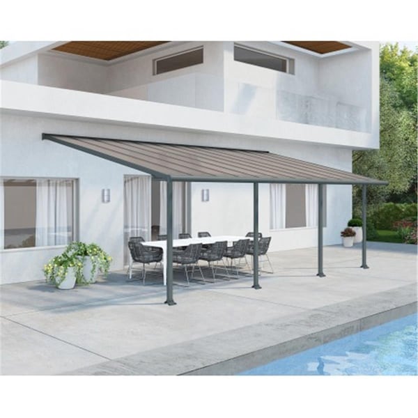 Poly-Tex Palram - Canopia 10 x 24 ft. Olympia Patio Cover HG8824 - main
