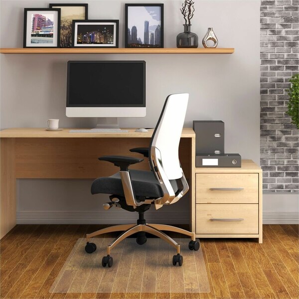 Floortex Advantagemat Phthalate Free Vinyl Rectangular Chair Mat for Hard Floor - 36" x 48" FRPF129225EV - main