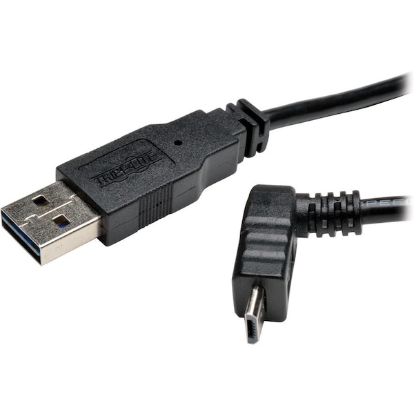 Tripp Lite USB Reversible 2.0 Cable, UA, MicroB, 6ft UR050-006-UPB - main