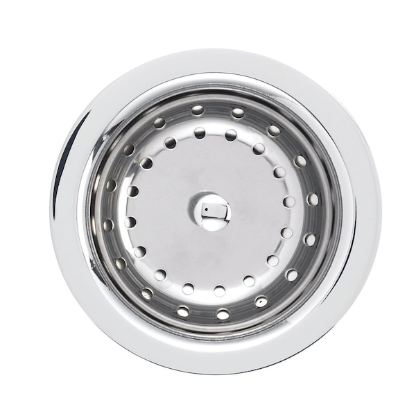 Blanco Deluxe Steel Strainer 3-1/ 2, Chrome 440029 - main