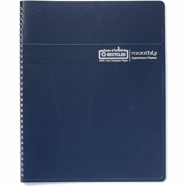 House Of Doolittle 14 Month Wirebound Appointment Planner, 8.5'' x 11'', December 2024 - January 2026 26207 - main