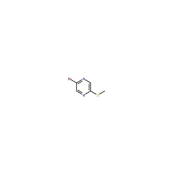 Ak Scientific 2-Bromo-5-(methylthio)pyrazine (5g), CAS 1049026-49-4 X3206-5g - main