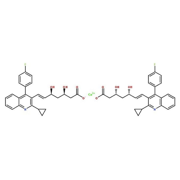 Ak Scientific Pitavastatin calcium (100mg), CAS 147526-32-7 F362-100mg - main