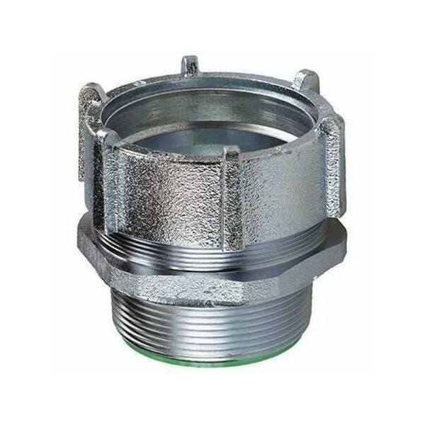 Dottie Conduit Fitting Connector, 2 in, Threadless, Steel, Zinc Plated NT200I - main