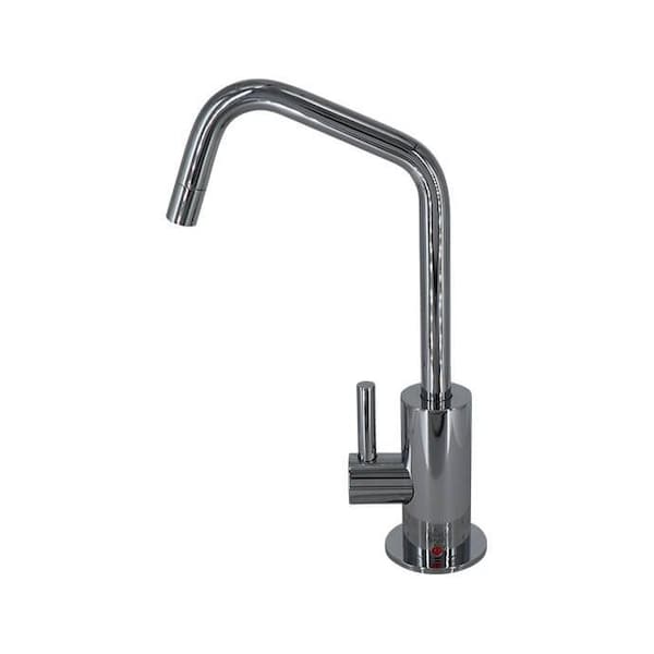 Mountain Plumbing Hot Water Faucet, Contemporary Round Body and 120 Deg Spout in Polished Chrome MT1820-NL/CPB - main