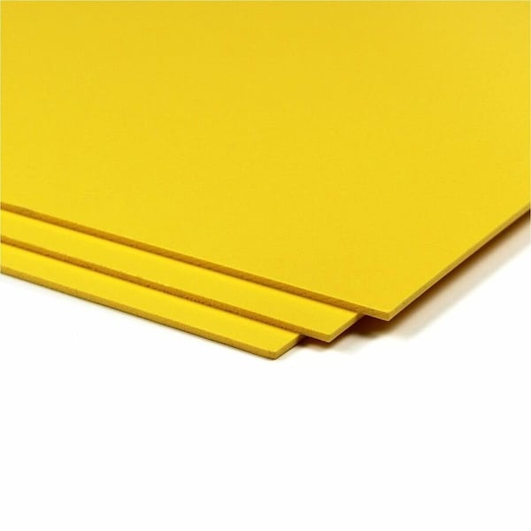 Floortex CraftTex Yellow Pack of 6 Bubbalux - Letter Size FPBU118YL2 - main