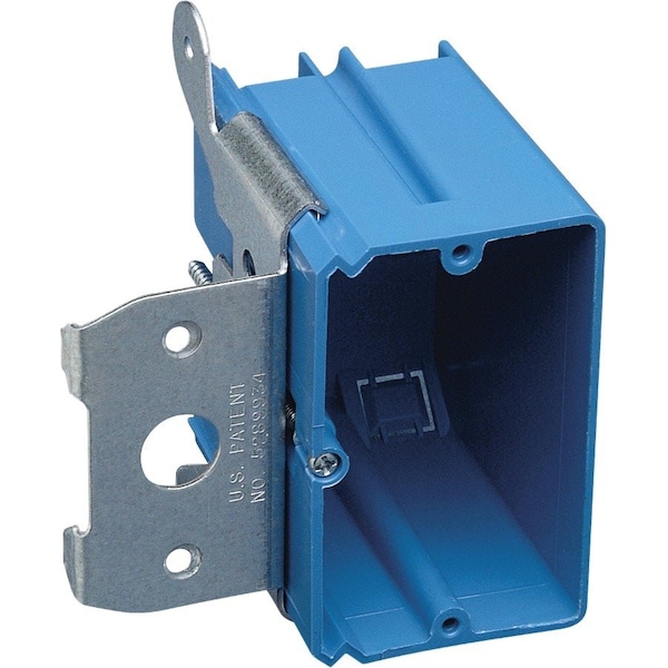 Abb Electrical Box, 21 cu in, Outlet Box Type, 1 Gang, PVC, Rectangular Shape, 20 PK B121ADJ - main