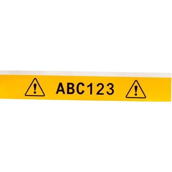 Brady Yellow All Weather Vinyl Labels for Brady M210 and M211, 0.5in M21-500-595-YL - main