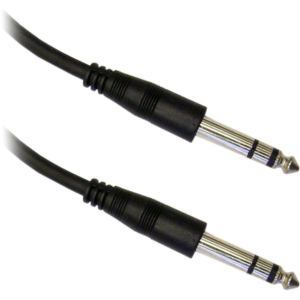 Cable Wholesale 1/4 inch Stereo Audio Patch Cable, 1/4 Male, 100 foot 10A1-621HD - main