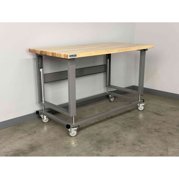 Stackbin Workbench, Mobile, Electric, Lift, Adj. M6030-2500-E-VB - main