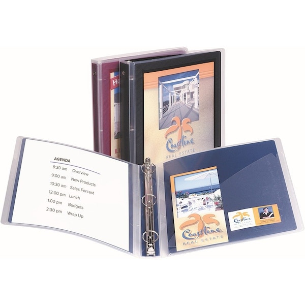 Avery Flexi-View 3 Ring Binder, 1" Round Rings 17688 - main