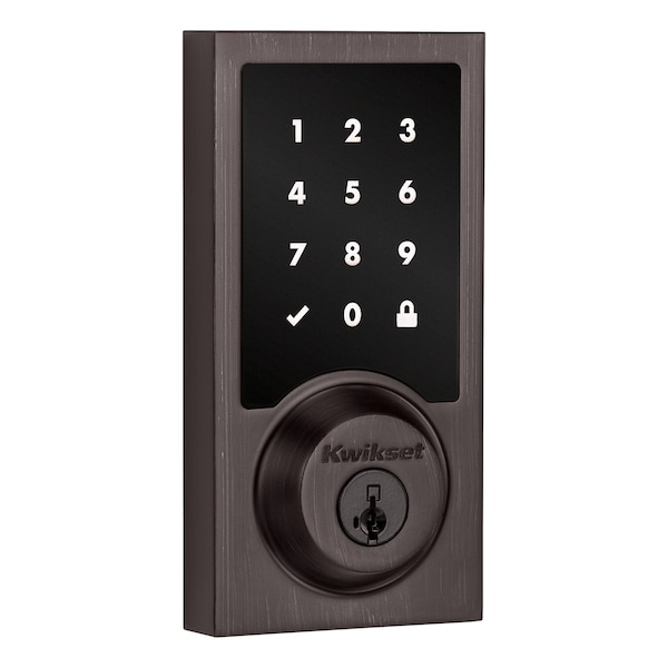 Kwikset Touchscreen Deadbolts Venetian Bronze 918CNTZW700-11PS - main